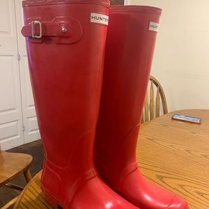 Hunter rain boots